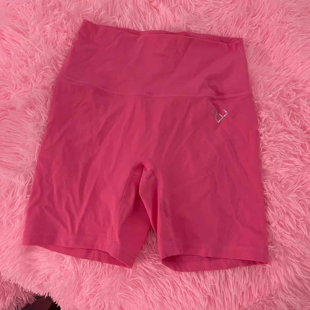 Pink kawaii gym shorts